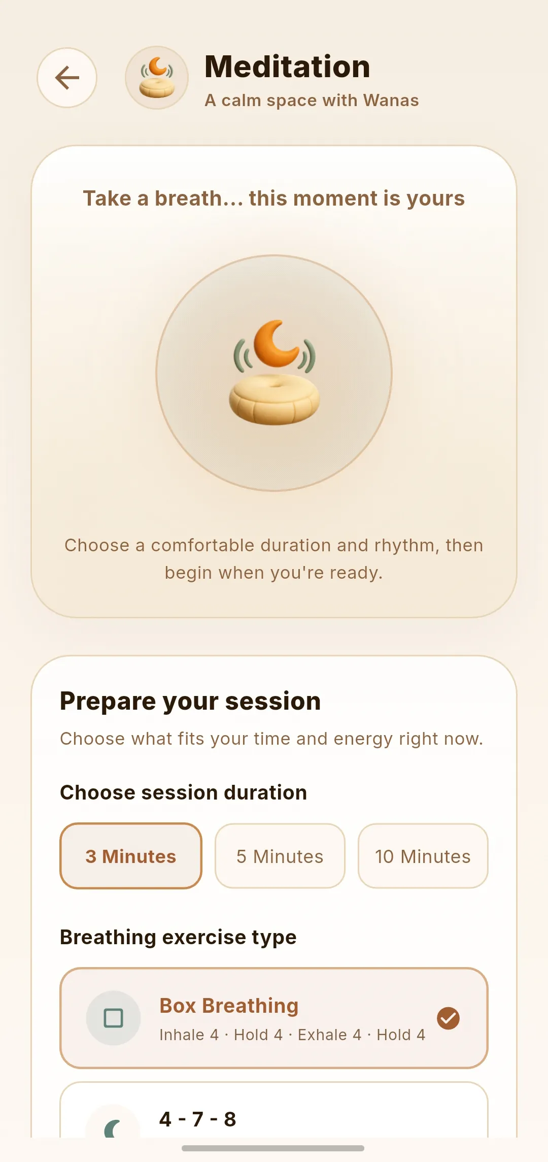 Meditation and breathing